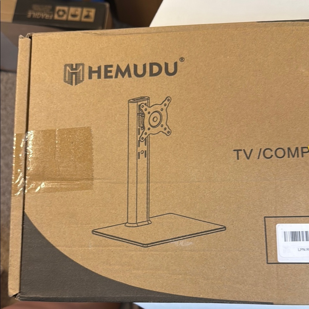 Amazon Hemudu TV/Computer Stand - Brown